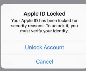 Một số người dùng iPhone bị khóa Apple ID không rõ lý do