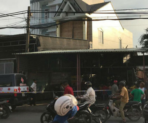 Nam công nhân tử vong trong tư thế treo cổ