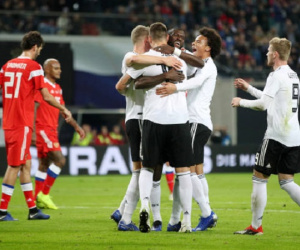 Sane và Gnabry nổ súng, Đức đè bẹp 'Gấu Nga'
