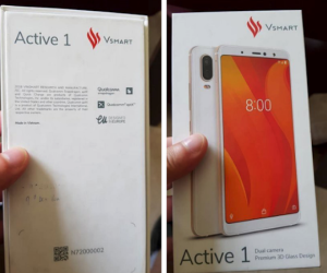 Hình ảnh 'điện thoại Vsmart của Vingroup' trên mạng có thể chỉ là giả mạo