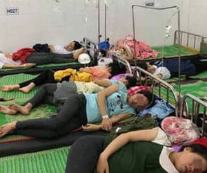 Hơn 150 công nhân nhập viện cấp cứu sau bữa ăn trưa