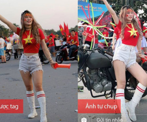 Hot girl phòng gym nổi tiếng nhờ sexy: Lộ đôi chân ngắn, da ngăm trong ảnh bị tag, khác xa với ảnh tự đăng