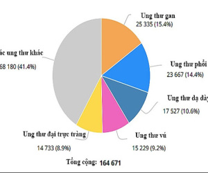 Mỗi ngày hơn 450 người Việt phát hiện bị ung thư