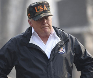 Trump đau buồn trước tình cảnh cháy rừng ở California