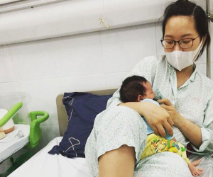 Con 13 ngày tuổi bị nhiễm virus RSV, mẹ Việt cảnh báo: 'Đằng sau nụ hôn là cánh cửa bệnh viện'