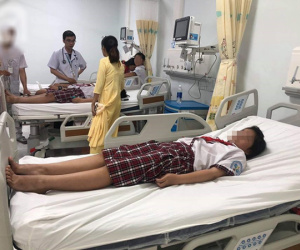 Sập giàn giáo ở trường tiểu học ngày 20/11: 19 học sinh ra viện, 1 em xuất huyết dưới nhện nặng