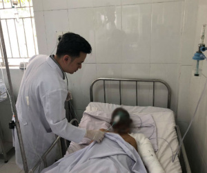 Tài xế xe bồn xăng trong vụ tai nạn gây cháy 19 căn nhà ở Bình Phước bị bỏng nặng, đa chấn thương