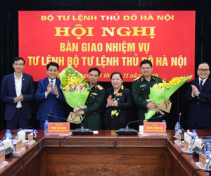 Thiếu tướng Nguyễn Hồng Thái làm Tư lệnh Bộ Tư lệnh Thủ đô