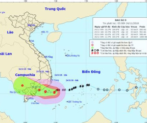 Nín thở chờ bão số 9: Ngừng họp chợ, sơ tán dân