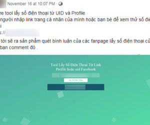Xuất hiện website hack miễn phí SĐT bất kỳ ai trên Facebook, ẩn thông tin vẫn dễ dàng tìm ra