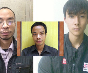 'Thánh Phồng Tôm' và nam thanh niên 18 tuổi bị công an bắt quả tang trộm nắp ốp cột đèn
