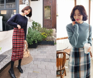 Chú ý chi tiết này khi chọn chân váy kẻ midi, phong cách của bạn sẽ được phong hạng 'đỉnh cao'