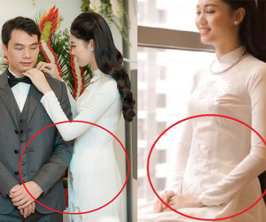 Rộ nghi vấn Á hậu Thanh Tú cưới chạy bầu vì vòng hai nhô cao bất thường