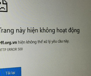 Website của Liên đoàn Bóng đá Việt Nam khó truy cập