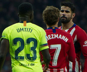 Costa chửi Griezmann vì bênh cầu thủ... Barca