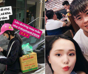 Bằng chứng cho thấy bạn gái Duy Mạnh đã đạt tới 'cảnh giới' chăm người yêu chu đáo khó ai sánh kịp