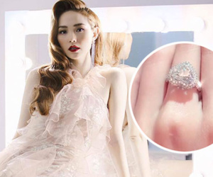 Cư dân mạng đặt dấu hỏi về sự xuất hiện của chiếc nhẫn kim cương mới trên tay Minh Hằng