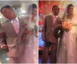 Đám cưới đầy xúc động của chú rể khuyết tật với cô dâu kém 20 tuổi ở Hải Phòng