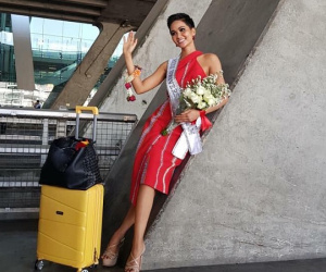 H'Hen Niê viết tâm thư trên chuyến bay tới Thái Lan tham dự Miss Universe 2018
