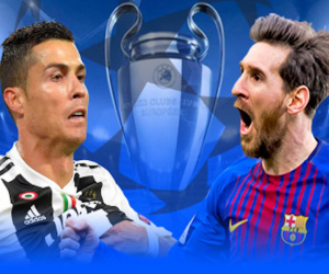 Messi xô đổ kỷ lục của Ronaldo ở Champions League