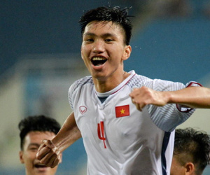 Đoàn Văn Hậu vào Top 4 tài năng trẻ AFF Cup 2018