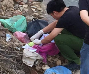 Hòa Bình: Phát hiện thi thể bé trai sơ sinh bị nhét trong ba lô, ném xuống bờ sông