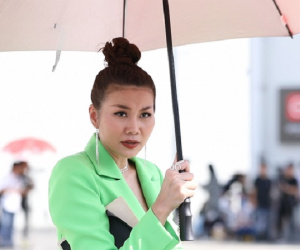 Vừa chỉ trích Minh Hằng thiếu trách nhiệm bỏ về trong tập trước, Thanh Hằng vùng vằng đe dọa thí sinh 'The Face chỉ có 9 tập thôi!'