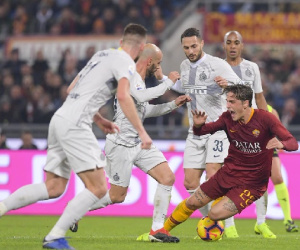 Clip: Roma và Inter Milan cầm chân nhau trong trận cầu siêu kịch tính