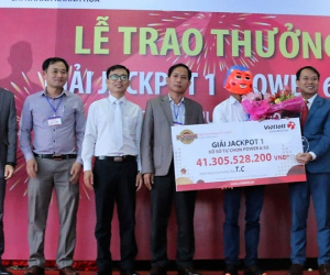 Trên đường về quê, mua Vietlott độc đắc 41 tỷ đồng