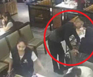 Vô tình thấy bạn gái đi ăn cùng trai lạ, nam thanh niên lập tức hành động mạnh tay
