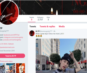 Lập tài khoản twitter và chỉ được…2000 follower trong vòng 1 ngày, fan lo sợ Sơn Tùng M-TP hết thời!