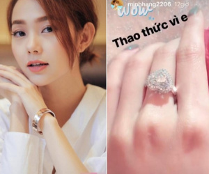 Không cần đoán già đoán non, Minh Hằng chính thức lên tiếng về chiếc nhẫn kim cương gây sốc
