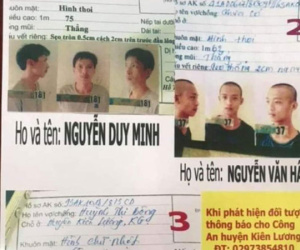 Ráo riết truy tìm phạm nhân nguy hiểm trốn trại tạm giam
