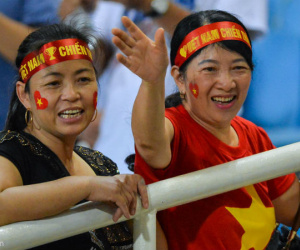 Gia đình nhiều cầu thủ đến sân Mỹ Đình 'tiếp lửa' cho tuyển Việt Nam