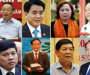 Kết quả phiếu tín nhiệm 36 cán bộ chủ chốt ở Hà Nội