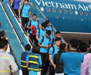 Chiều nay ĐT Việt Nam sang Malaysia để chuẩn bị đá chung kết lượt đi AFF Cup 2018