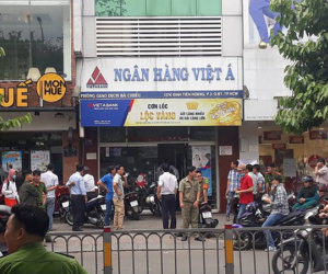 Thủ phạm cướp ngân hàng ở Bình Thạnh là đôi nam nữ