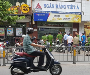 Vụ cướp tại ngân hàng Việt Á ở Sài Gòn diễn ra trong 3 phút