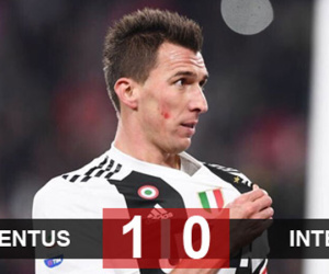 Juventus 1-0 Inter: Mandzukic sắm vai người hùng, Juve thắng derby Italia