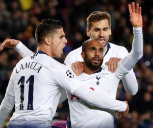 Clip: Moura ghi bàn thắng bằng 'vàng' giúp Tottenham lách qua khe cửa hẹp