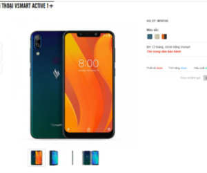 4 điện thoại của VinSmart lộ cấu hình trước ngày ra mắt