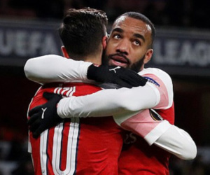 Clip: Lacazette ghi bàn duy nhất giúp Arsenal vượt qua Qarabag trong trận cầu thủ tục