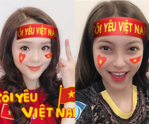 Đây là cách bạn gái Duy Mạnh, Quang Hải tiếp thêm sức mạnh cho người yêu trước trận cầu lịch sử Việt Nam - Malaysia