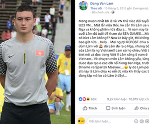 'Thư xin việc' từ 2015 của Đặng Văn Lâm gây bão mạng