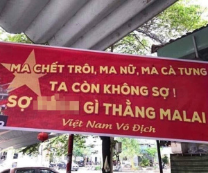 Những khẩu hiệu đi 'bão' ăn mừng chức vô địch chất nhất Việt Nam