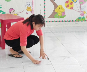 Trường mầm non Phú Mỹ: Sàn nhà phát ra tiếng nổ và nứt