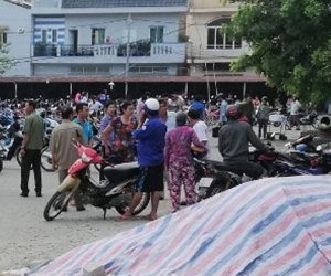 Tá hỏa phát hiện bệnh nhân tử vong trong khuôn viên bệnh viện