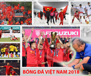Nhìn lại một năm đỉnh cao của bóng đá Việt Nam