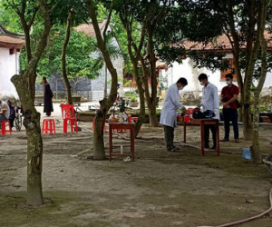 Hà Tĩnh: Phát hiện thi thể bé gái sơ sinh trước cổng chùa