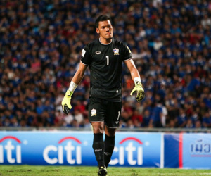 Tuyển Thái Lan trước nguy cơ mất thủ môn số 1 ở Asian Cup 2019